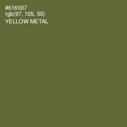 #616937 - Yellow Metal Color Image